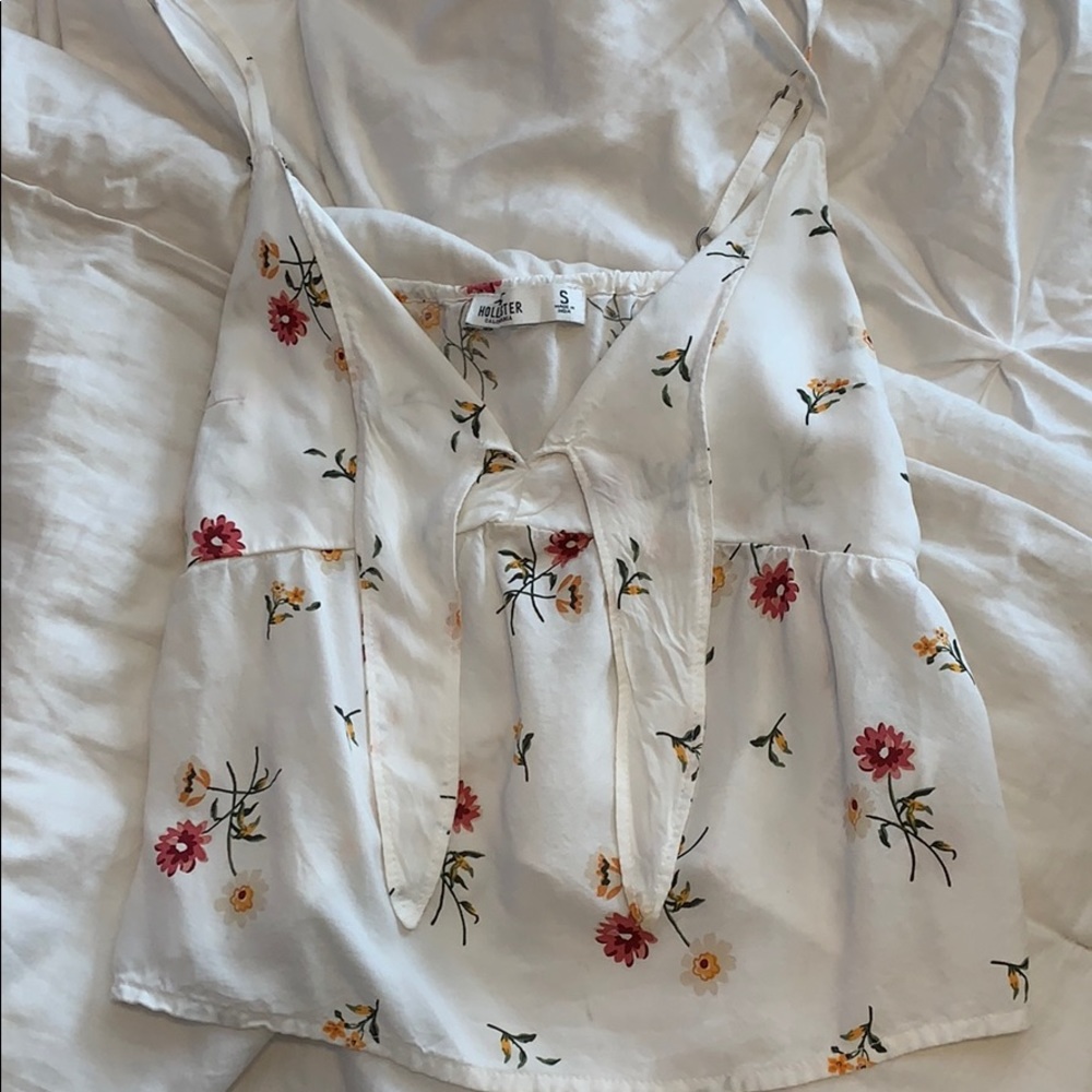 Hollister floral tank - Picture 1 of 2